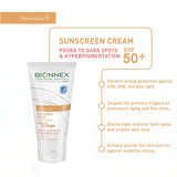 PREVENTIVA SOLKRÄM FÖR HUD BENÄGEN FÖR MÖRKA FLÄCKAR / HYPERPIGMENTERING MED SPF 50+