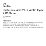 THE NORDEA HYALURONSYRA 2% + ARKTISKA ALGER + B5 SERUM
