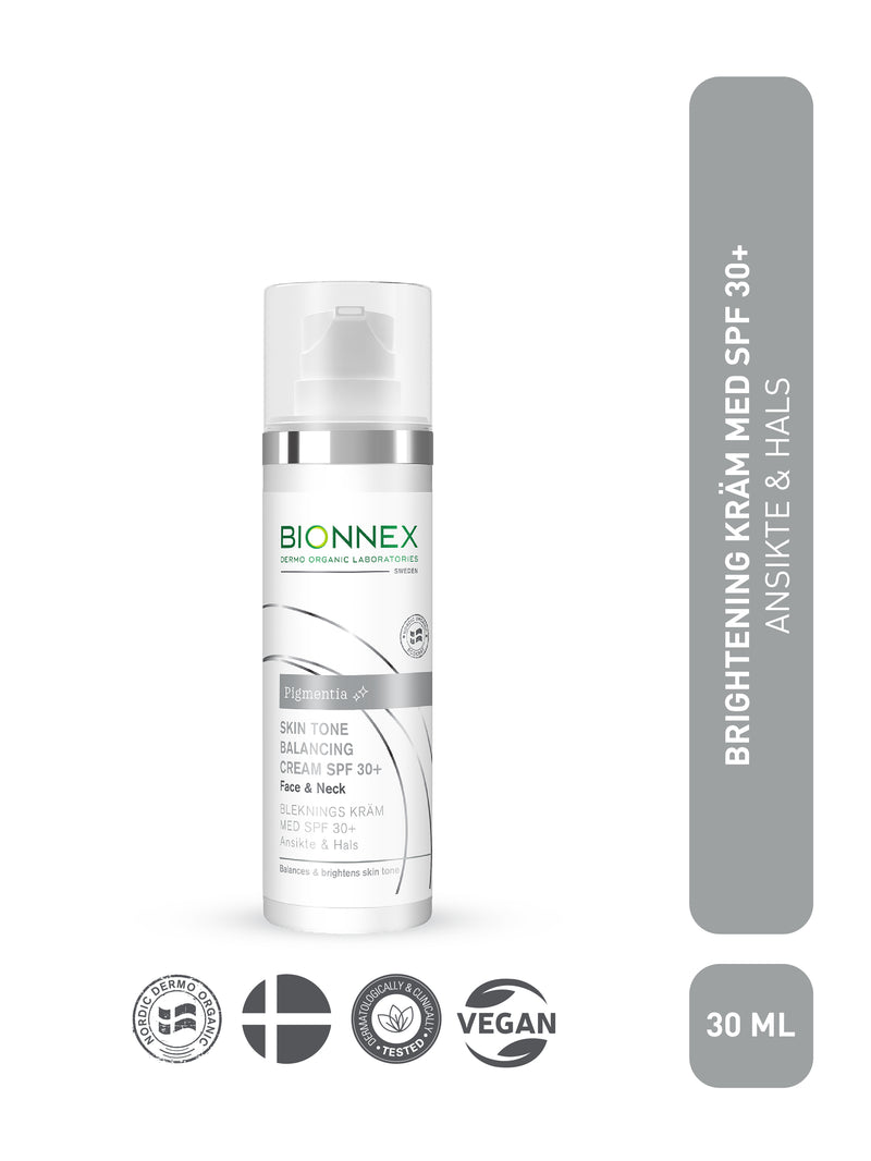 PIGMENTIA BRIGHTENING KRÄM MED SPF 30+ Ansikte & Hals