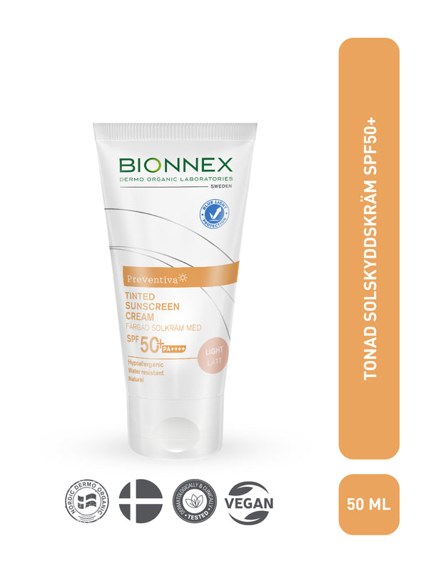 PREVENTIVA TONAD SOLSKYDDSKRÄM SPF50+