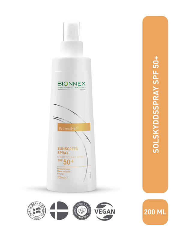 PREVENTIVA SOLSKYDDSSPRAY SPF50+