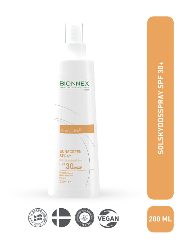 PREVENTIVA SOLSKYDDSSPRAY SPF30+